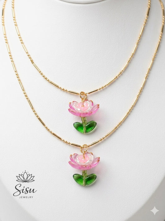 Lotus Bloom Pendant