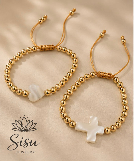 Ivory & Gold Stack