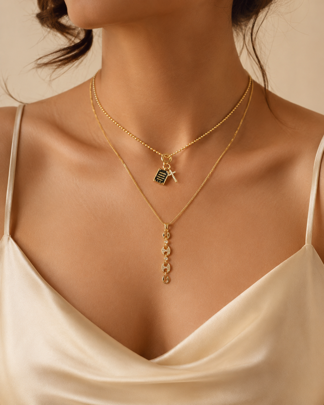 Collar Brillo Elegante